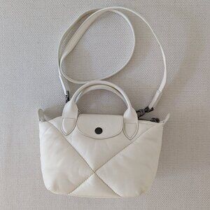 Longchamp Le Pliage Cuir Doudoune XS Handbag with Strap